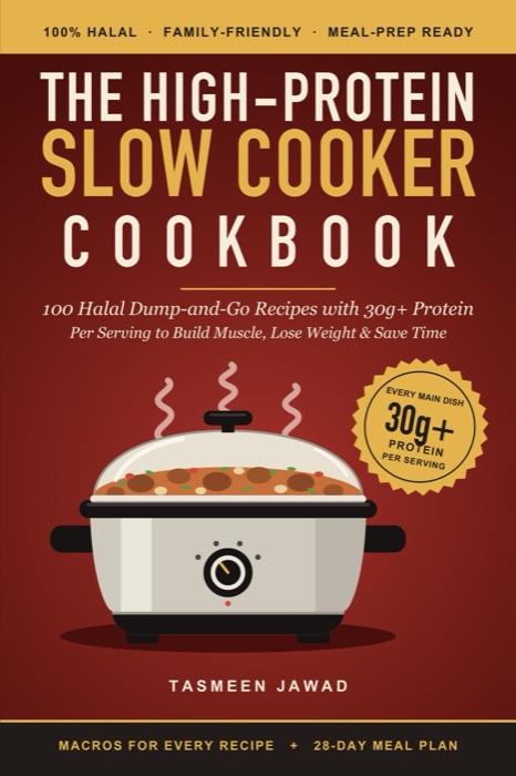 The High-Protein Slow Cooker Cookbook cover